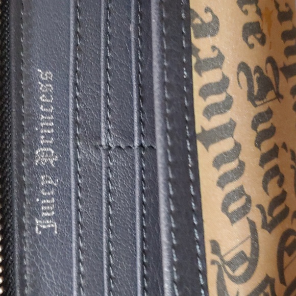 Juicy Couture y2k Vintage Velour Scottie Large Wallet - Picture 11 of 16